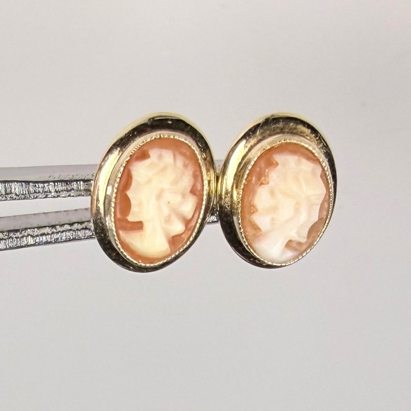 Cameo Brooch/Necklace and Earrings - Picture 5 of 14